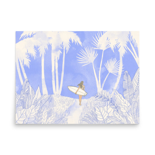 Jungle Surf Print